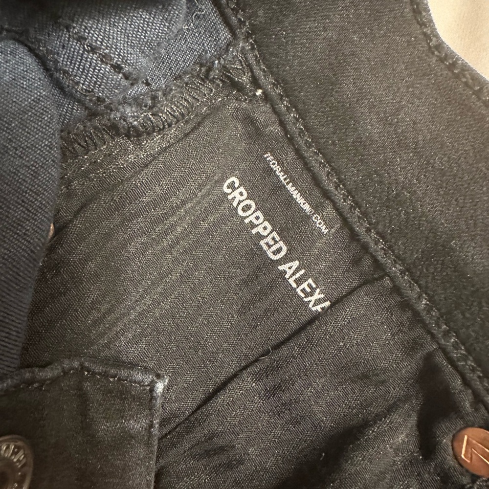 7 for all mankind black jeans - Picture 9 of 12